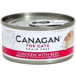 Корм для кошек Canagan GF Canned Chicken\/Beef 75 g
