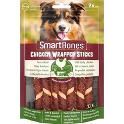 Корм для собак SmartBones Chicken Wrapped Sticks 128 g 9&nbsp;шт