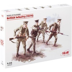 Сборные модели (моделирование) ICM British Infantry (1914) (1:35)