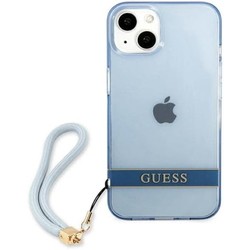 Чехлы для мобильных телефонов GUESS Translucent Strap for iPhone 13 mini