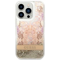 Чехлы для мобильных телефонов GUESS Paisley Liquid Glitter for iPhone 14 Pro Max