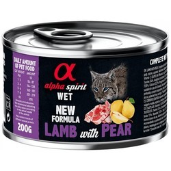 Корм для кошек Alpha Spirit Cat Canned Lamb\/Pear 200 g