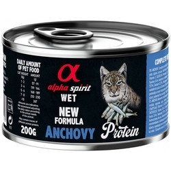 Корм для кошек Alpha Spirit Cat Canned Anchovy Protein 200 g