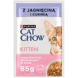 Корм для кошек Cat Chow Kitten Lamb\/Zucchini Pouch 85 g