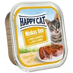 Корм для кошек Happy Cat Minkas Duo Beef\/Rabbit 100 g