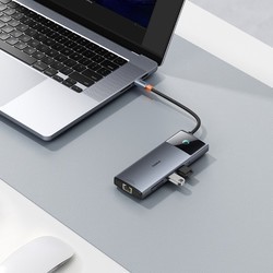 Картридеры и USB-хабы BASEUS Metal Gleam Series 10-in-1 Type-C Hub
