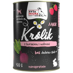 Корм для собак Syta Micha Junior Canned Beetroot/Raspberries 400 g 1&nbsp;шт