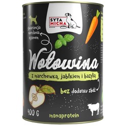 Корм для собак Syta Micha Adult Canned Beef/Carrot 400 g 1&nbsp;шт