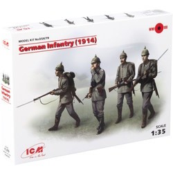 Сборные модели (моделирование) ICM German Infantry (1914) (1:35)