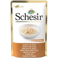 Корм для кошек Schesir Adult Pouch Chicken Thin Slices in Sauce 85 g