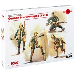 Сборные модели (моделирование) ICM German Sturmtruppen (1918) (1:35)