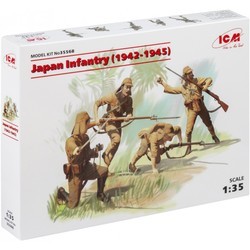 Сборные модели (моделирование) ICM Japan Infantry (1942-1945) (1:35)