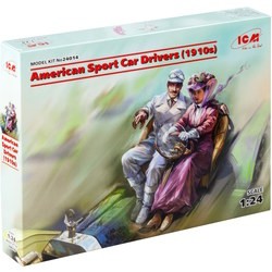 Сборные модели (моделирование) ICM American Sport Car Drivers (1910s) (1:24)