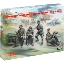 Сборные модели (моделирование) ICM German Command Vehicle Crew (1939-1942) (1:35)