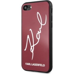 Чехлы для мобильных телефонов Karl Lagerfeld Signature Glitter for iPhone 7\/8\/SE