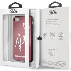Чехлы для мобильных телефонов Karl Lagerfeld Signature Glitter for iPhone 7\/8\/SE