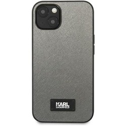 Чехлы для мобильных телефонов Karl Lagerfeld Saffiano Plaque for iPhone 13 mini