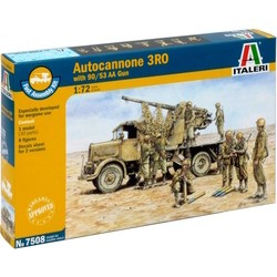 Сборные модели (моделирование) ITALERI Autocannone 3RO with 90\/53 AA Gun (1:72)