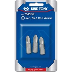 Биты и торцевые головки KING TONY 1003PQ