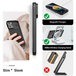 Чехлы для мобильных телефонов Nillkin CamShield Pro for iPhone 15 Pro (черный)