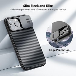 Чехлы для мобильных телефонов Nillkin CamShield Pro for iPhone 15 Pro (черный)