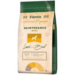 Корм для собак Fitmin Nutritional Programme Maintenance Mini Lamb\/Beef 12 kg