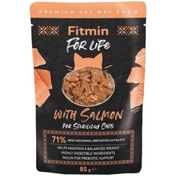 Корм для кошек Fitmin For Life Sterilized Salmon in Sauce 85 g