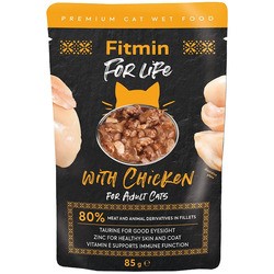 Корм для кошек Fitmin For Life Adult Chicken in Sauce 85 g