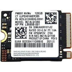 SSD-накопители Samsung PM991 2230 MZ9LQ128HBHQ 128&nbsp;ГБ