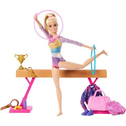 Куклы Barbie Gymnastics Playset HRG52