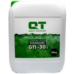 Охлаждающая жидкость QT-Oil Antifreeze Standard G11 -30 Green 10&nbsp;л