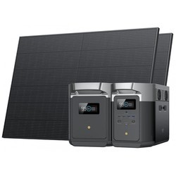 Зарядные станции EcoFlow DELTA Max 2000 + Max Smart Extra Battery + 2RIGIDSP400W