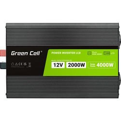 Автомобильные инверторы Green Cell Power Inverter LCD 12V to 2000W\/4000W Pure Sine