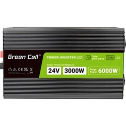 Автомобильные инверторы Green Cell Power Inverter LCD 24V to 3000W\/6000W Pure Sine