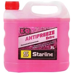Охлаждающая жидкость StarLine Antifreeze K12 Plus Concentrate 3&nbsp;л