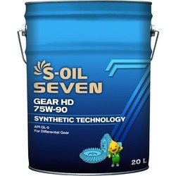Трансмиссионные масла S-Oil Seven Gear HD 75W-90 20&nbsp;л