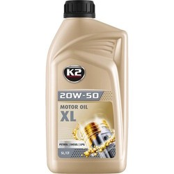 Моторные масла K2 Motor Oil 20W-50 XL 1&nbsp;л