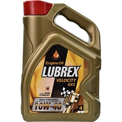 Моторные масла Lubrex Velocity GX5 10W-40 4&nbsp;л