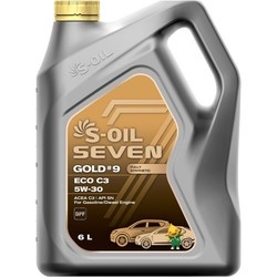 Моторные масла S-Oil Seven Gold #9 ECO C3 5W-30 6&nbsp;л