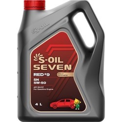 Моторные масла S-Oil Seven Red #9 SN 5W-50 4&nbsp;л