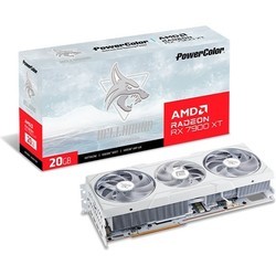 Видеокарты PowerColor Radeon RX 7900 XT Hellhound Spectral White