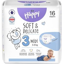 Подгузники (памперсы) Bella Baby Happy Soft & Delicate Midi 3 \/ 16 pcs