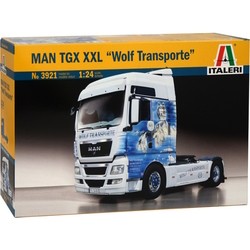 Сборные модели (моделирование) ITALERI Man TGX XXL Wolf Transporte (1:24)
