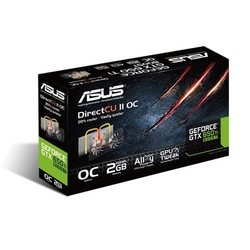Видеокарты Asus GeForce GTX 650 Ti Boost GTX650TIB-DC2OC-2GD5