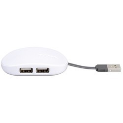 Картридер/USB-хаб D-Link DUB-1040