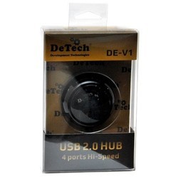 Картридеры и USB-хабы DeTech DE-V1