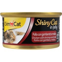 Корм для кошек GimCat ShinyCat Jelly Chicken\/Shrimps\/Malt 70 g