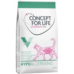 Корм для кошек Concept for Life Veterinary Diet Hypoallergenic Insect  10 kg
