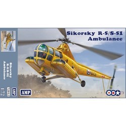 Сборные модели (моделирование) AMP Sikorsky R-5\/S-51 Ambulance (1:72)