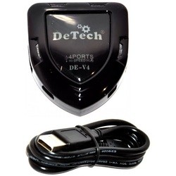 Картридеры и USB-хабы DeTech DE-V4